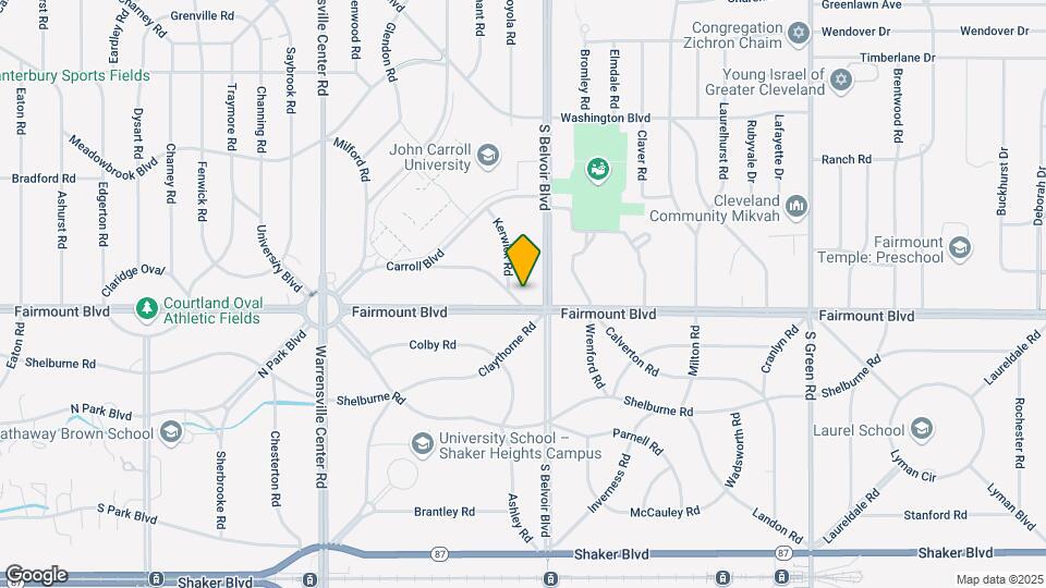 21449 Fairmount Blvd Map and Location Details
