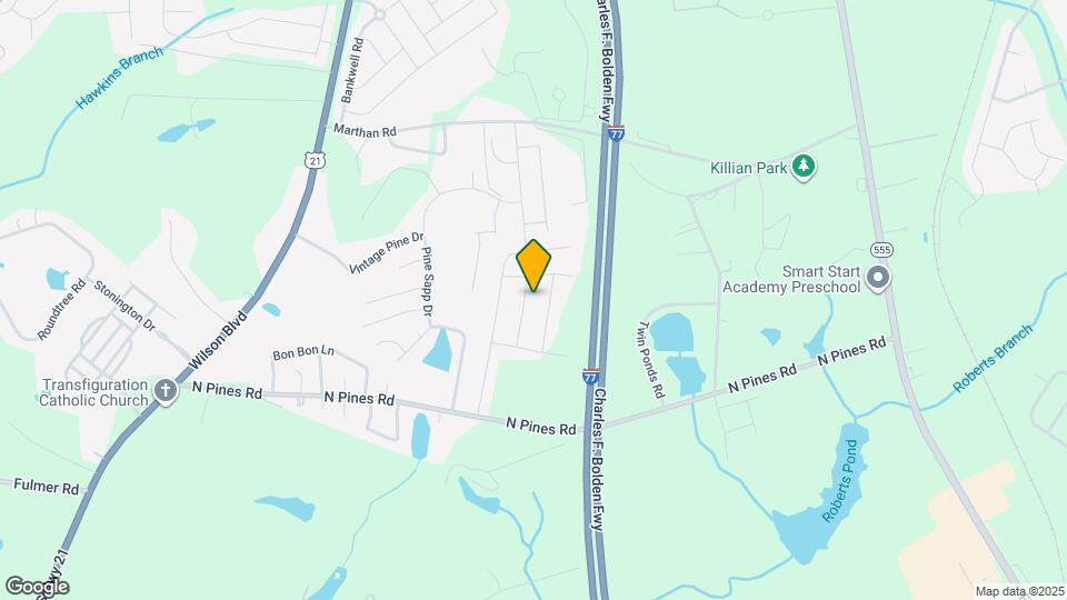 546 Hatteras Dr Map and Location Details