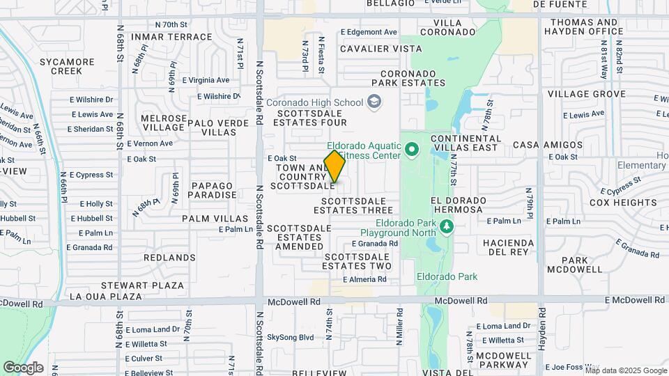 2217 N 74th St Map and Location Details