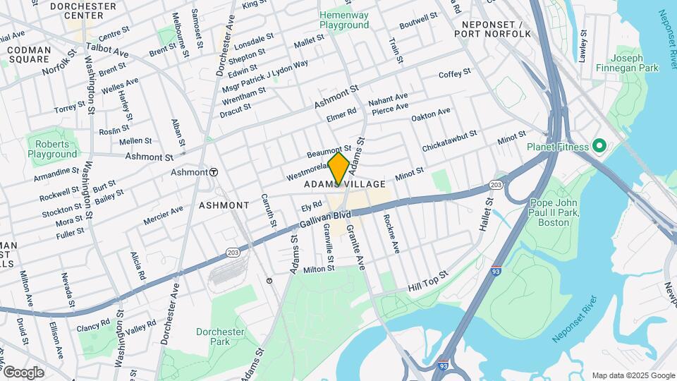 221 Minot St Map and Location Details