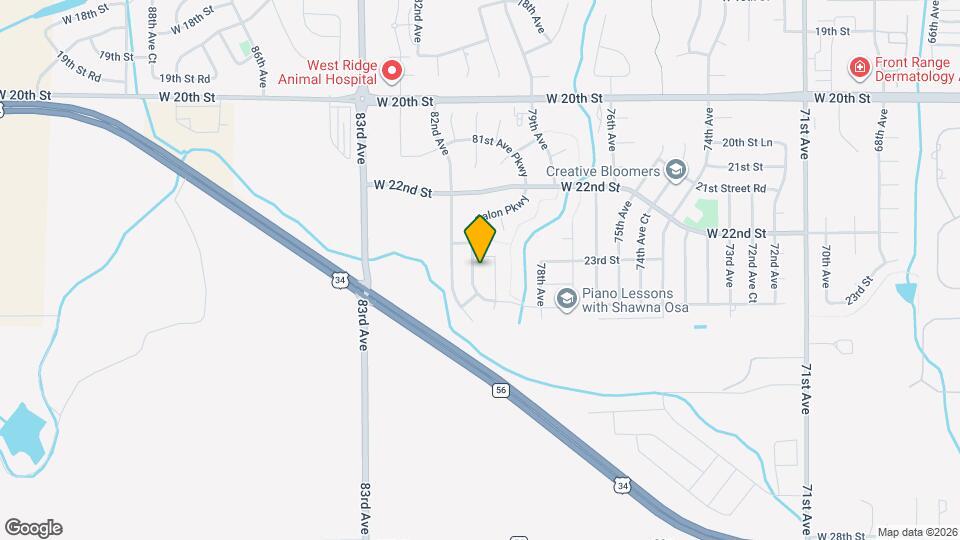 2276 Talon Pkwy Map and Location Details