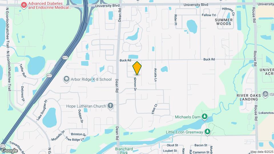 2819 Kinnon Dr Map and Location Details