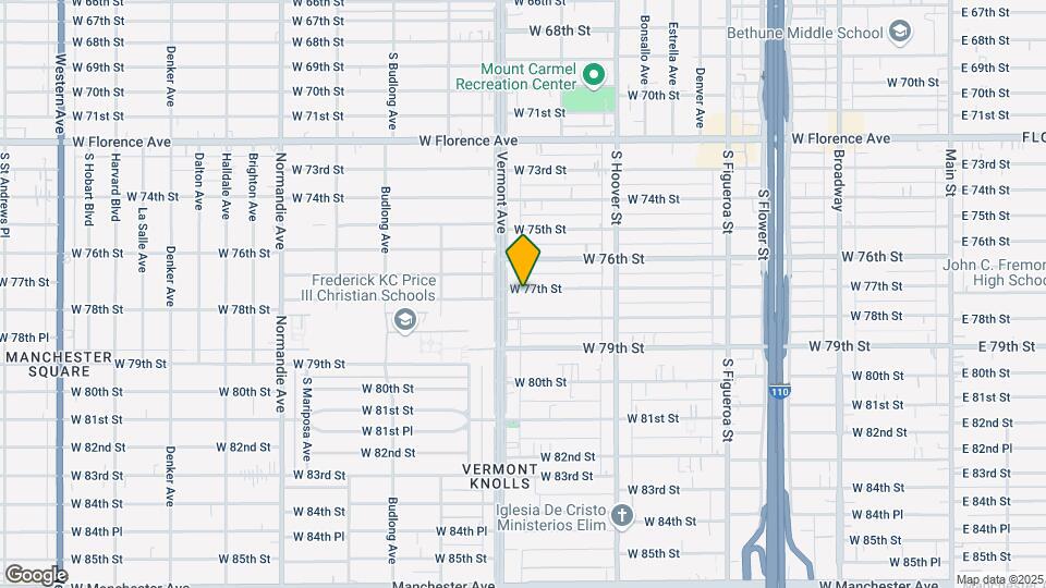 729 3/4-519 W 76th St Map and Location Details
