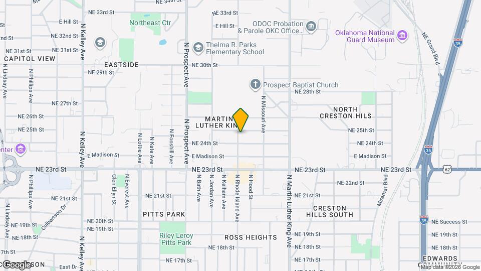 1800 NE 25th St Mapa y Detalles de la Ubicación