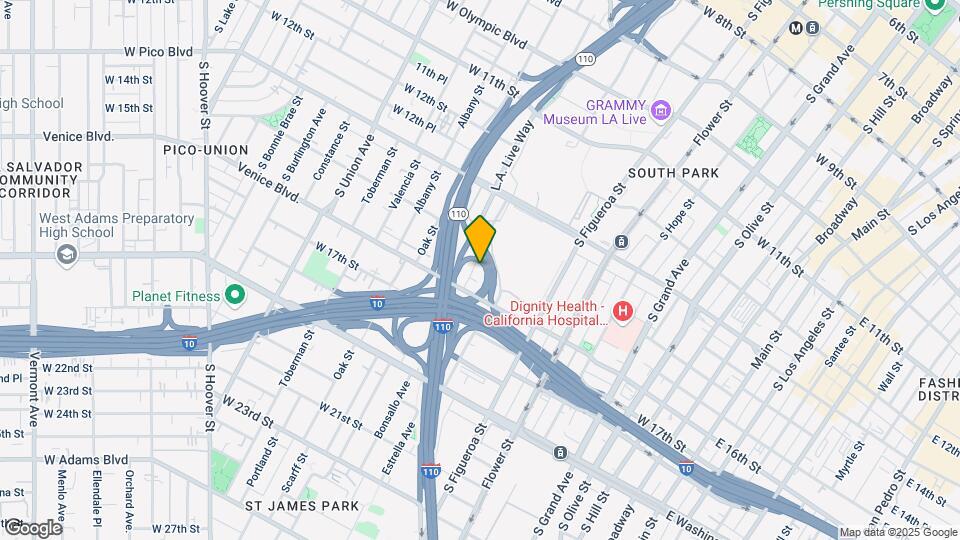 The LA Live Studios Mapa y Detalles de la Ubicación