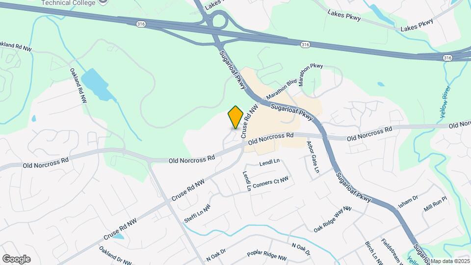 1869 McElvaney Ln NW Map and Location Details