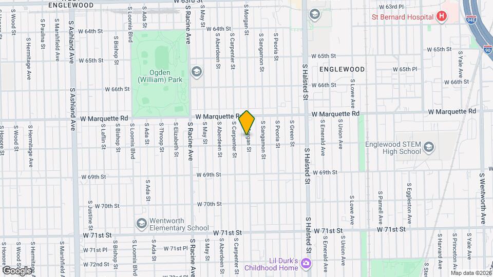 6742 S Morgan St Mapa y Detalles de la Ubicación