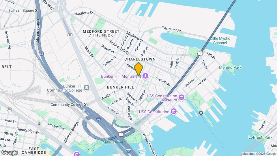 31 Monument Sq Map and Location Details