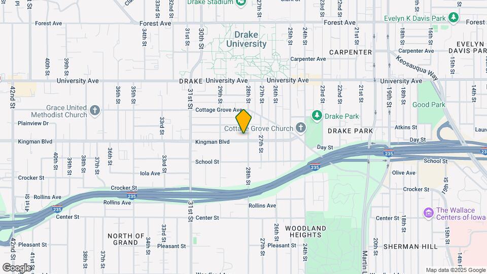2805 Kingman Ave Map and Location Details