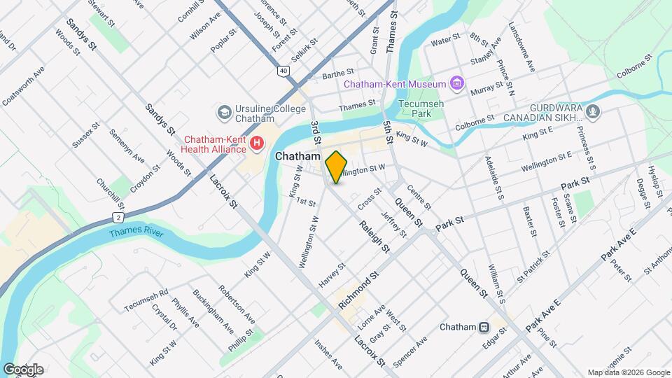 11 Raleigh St Map and Location Details