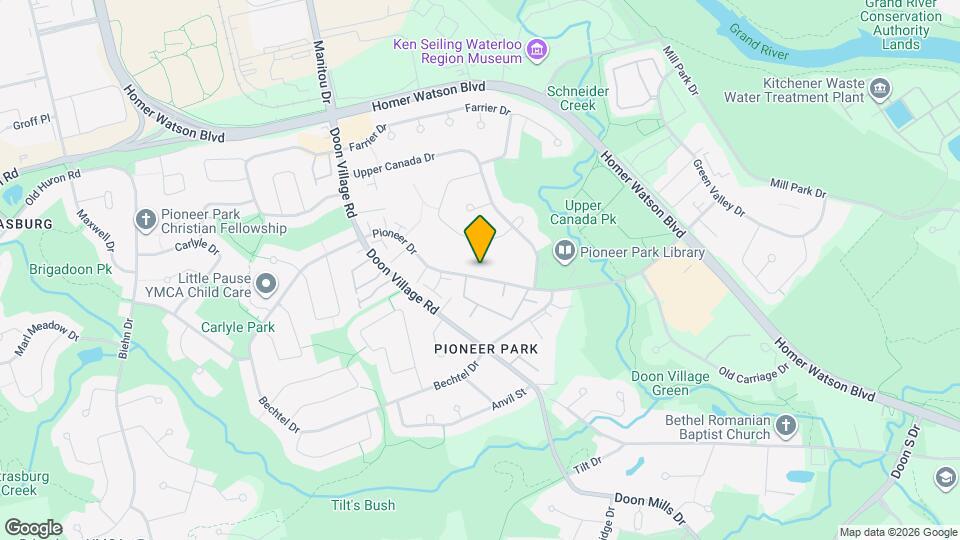 340 Pioneer Dr Map and Location Details