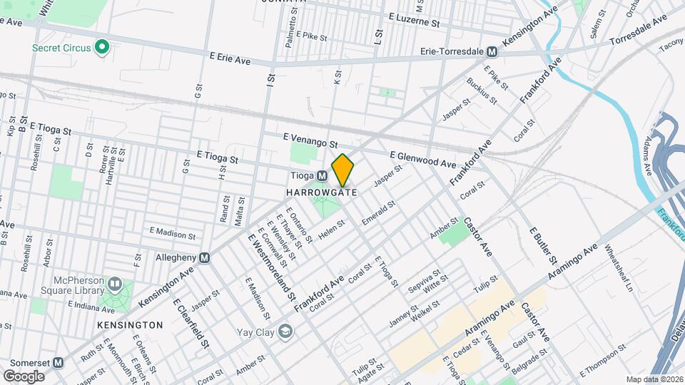 1854 Clarence St Map and Location Details