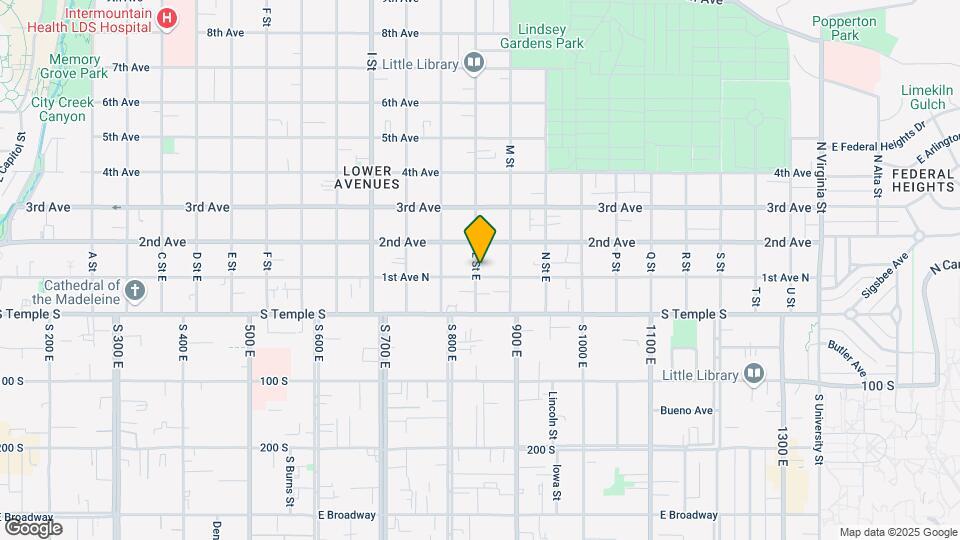 751 1st Ave Map and Location Details