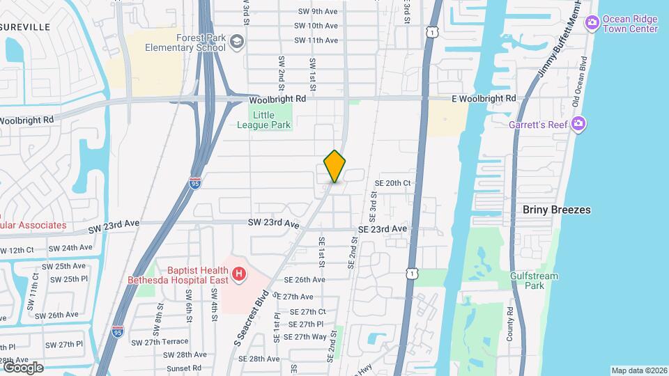 2180 S Seacrest Blvd Map and Location Details