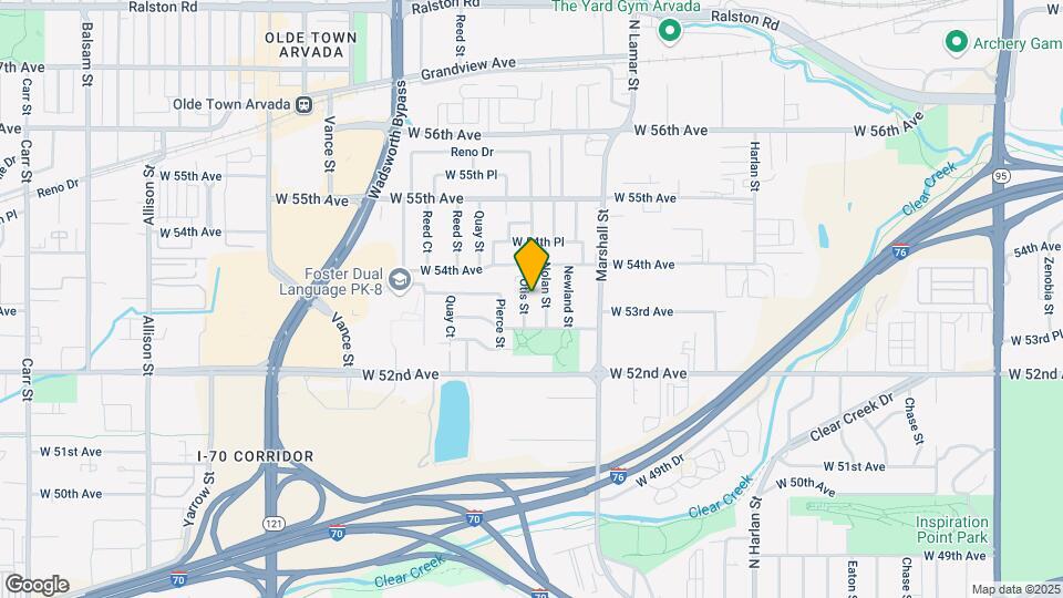 5340 Otis St Map and Location Details
