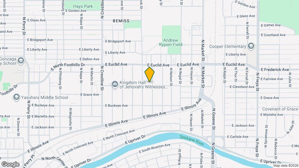 2903 N Smith St Map and Location Details