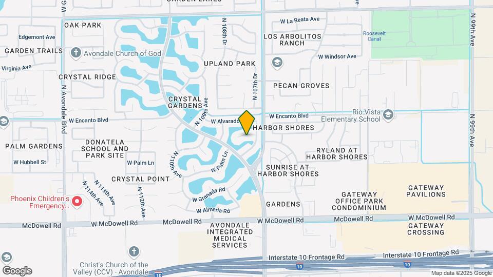 10777 W Monte Vista Rd Map and Location Details