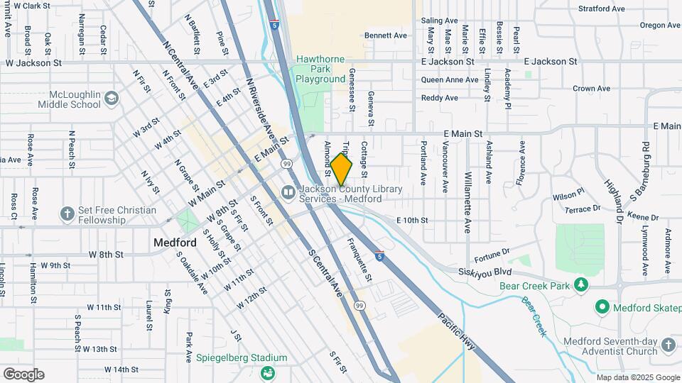 624 E 9th St Map and Location Details