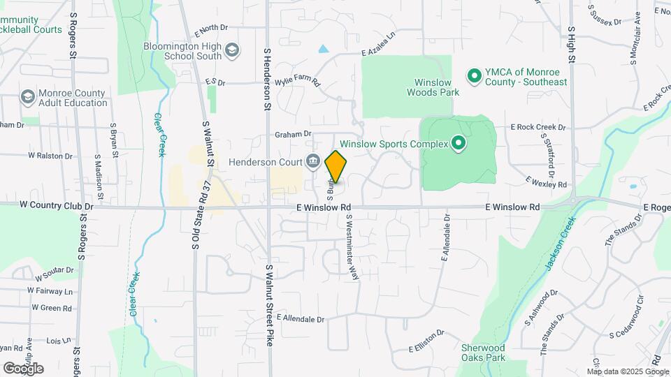 2457 S Burberry Ln Map and Location Details