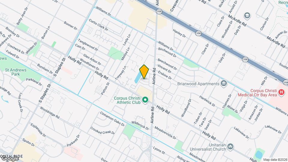 6118 Hidden Cove Map and Location Details