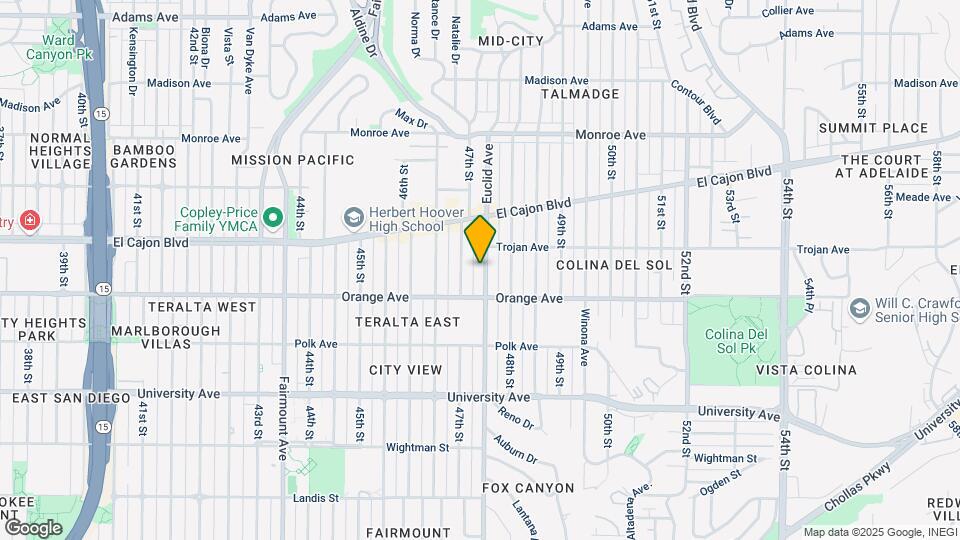 4238-4248 Euclid Ave Mapa y Detalles de la Ubicación