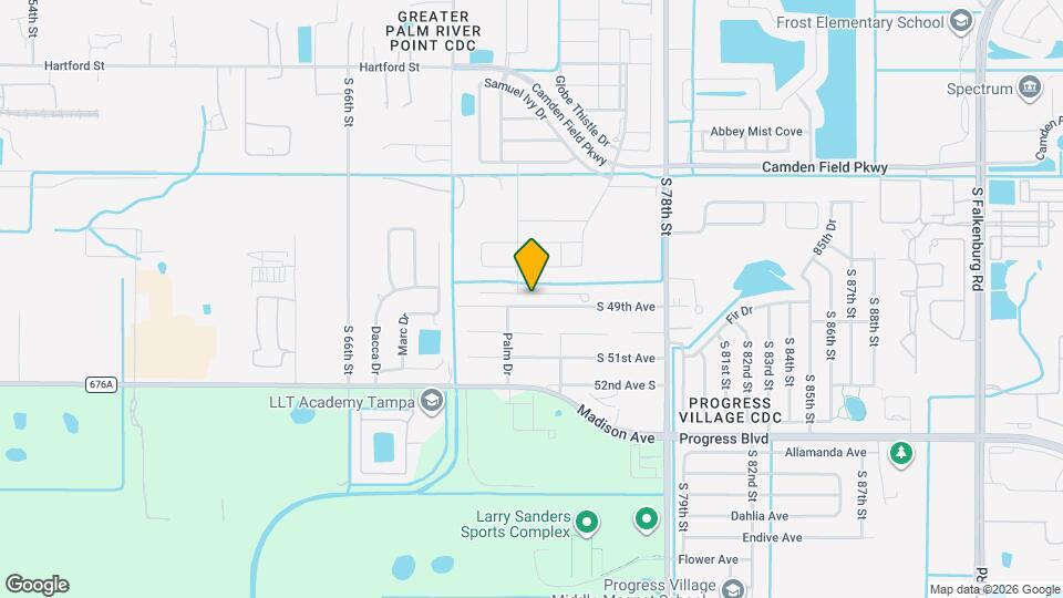 7309 Spring Snowflake Ave Map and Location Details