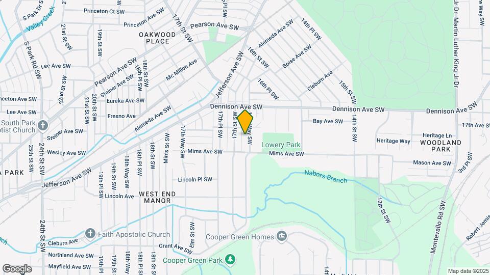 1418 16th Way SW Map and Location Details
