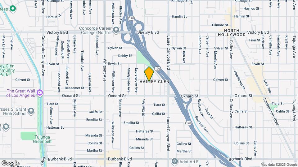 6047 1/2 Bellingham Ave Map and Location Details