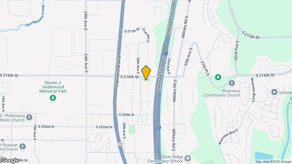 21615 31st Ave S Map and Location Details