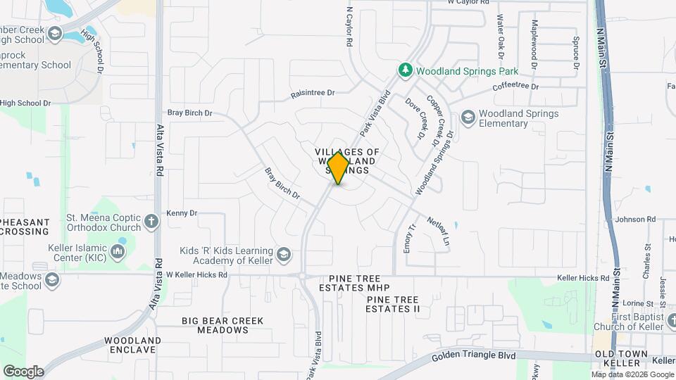 5204 Selago Dr Map and Location Details