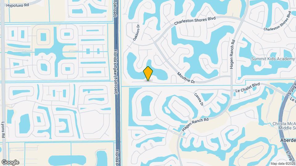 7752 Springfield Lake Dr Map and Location Details