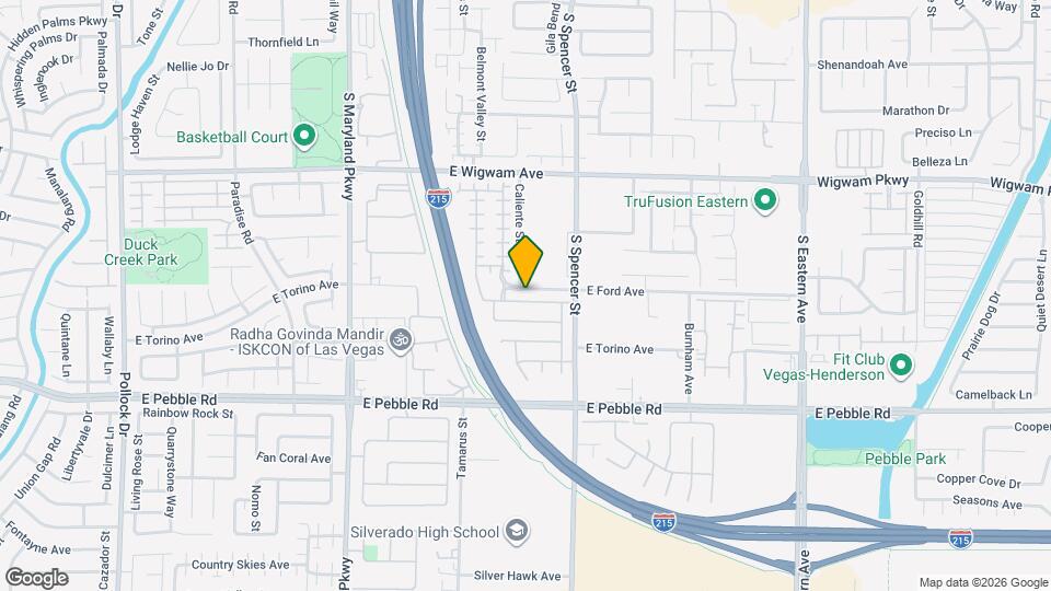 1680 Dark Wolf Ave Mapa y Detalles de la Ubicación