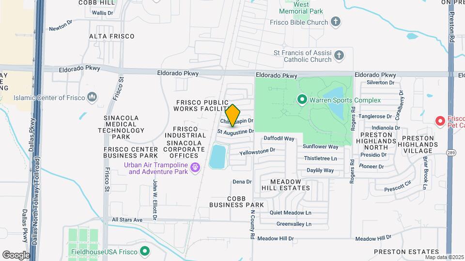 7136 St Augustine Dr Map and Location Details