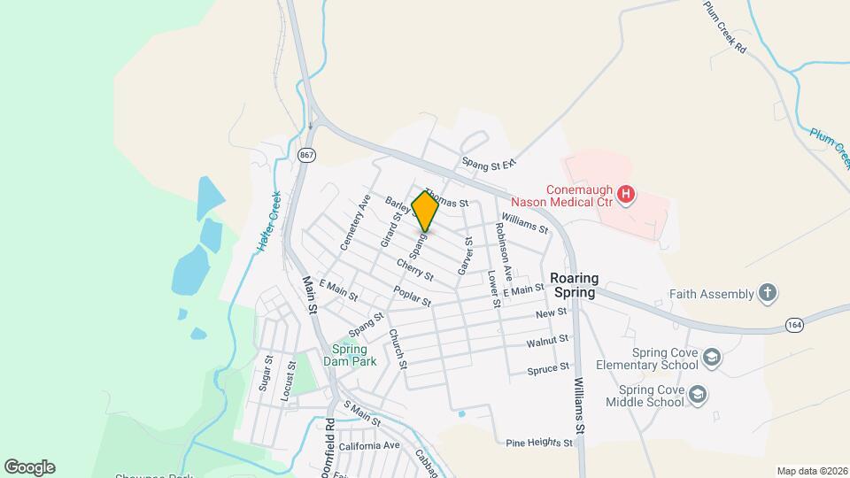 505 Maple St Map and Location Details