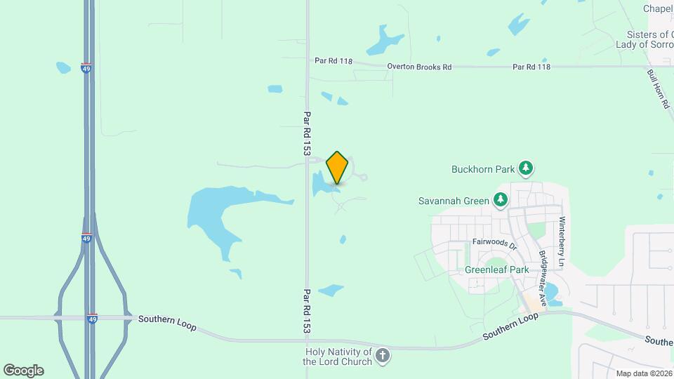 9843 Canebrake Ln Mapa y Detalles de la Ubicación