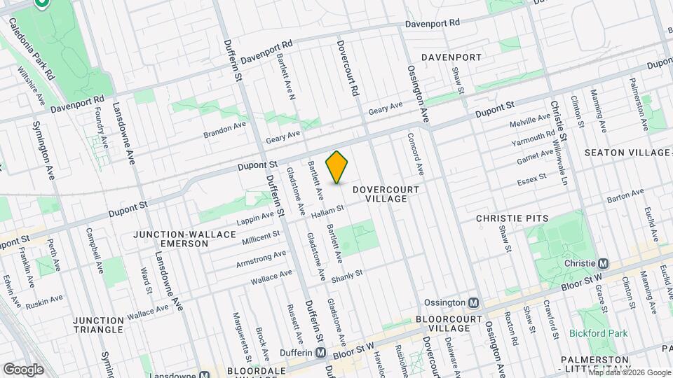 266 Salem Ave Map and Location Details