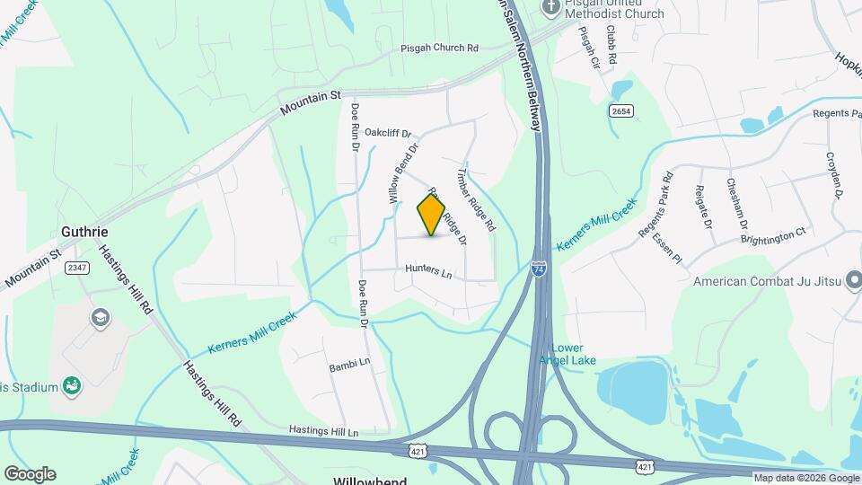 2513 Mill Brook Trail Map and Location Details