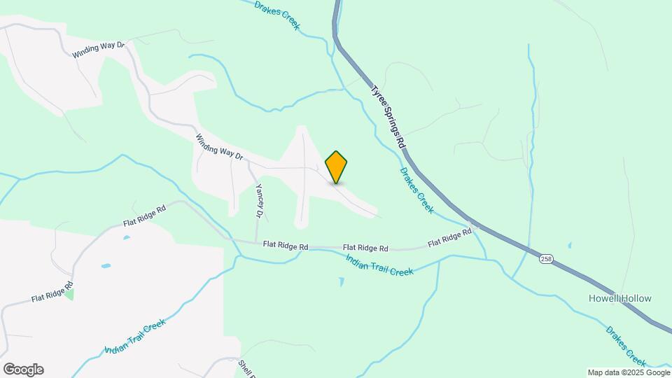 1816 Winding Way Dr Mapa y Detalles de la Ubicación