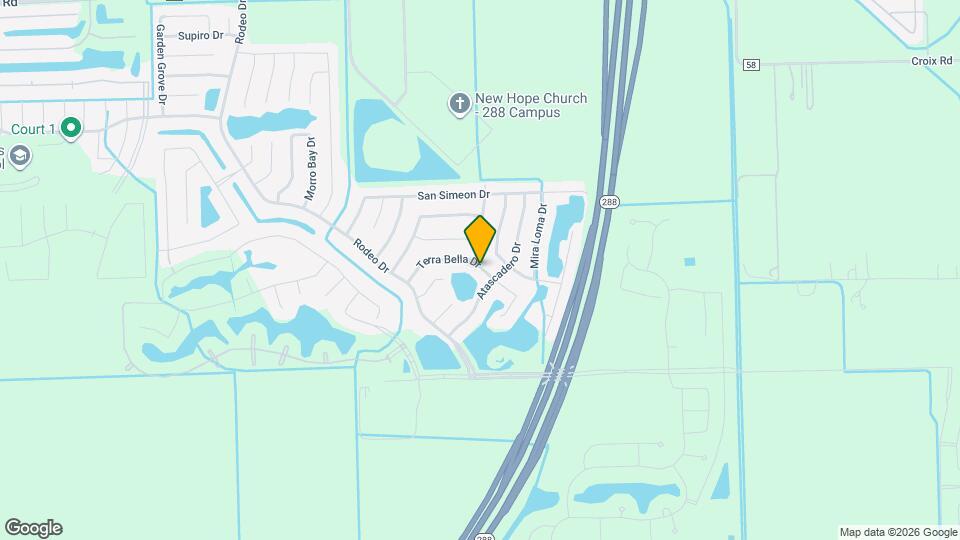 22 Atascadero Dr Map and Location Details