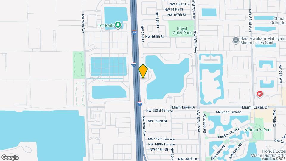 15806 NW 91st Ct Map and Location Details