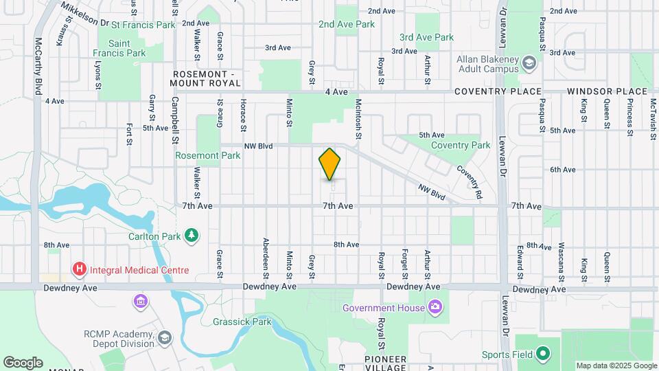 1220 Empress St Map and Location Details