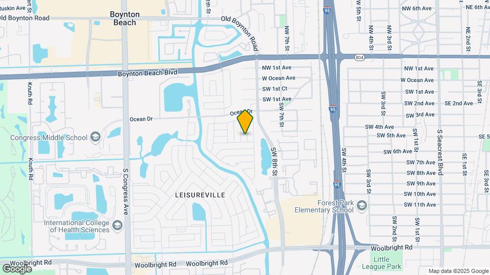 121 SW 8th Ct Map and Location Details