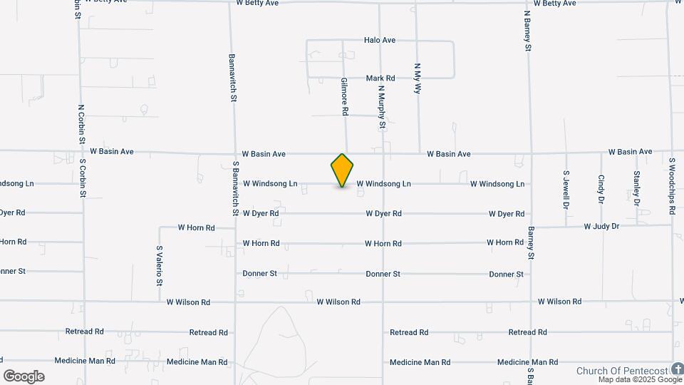 3641 W Windsong Ln Map and Location Details