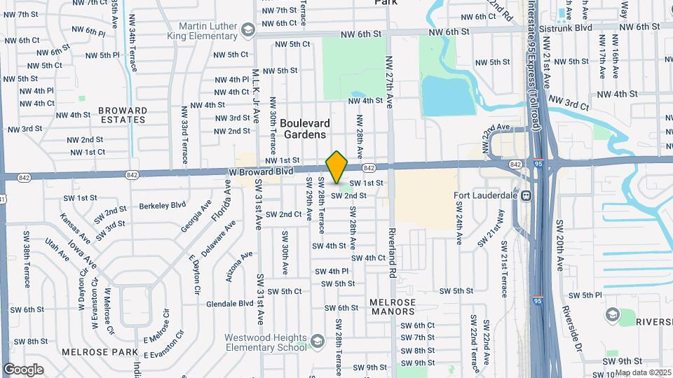 2850 SW 1st St Map and Location Details