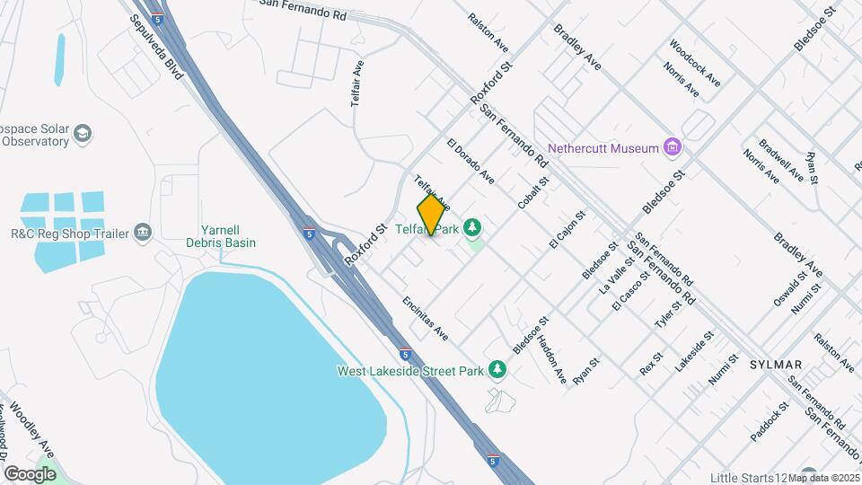 15810 Larkspur St Map and Location Details
