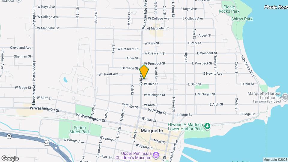 242 W Ohio St Map and Location Details