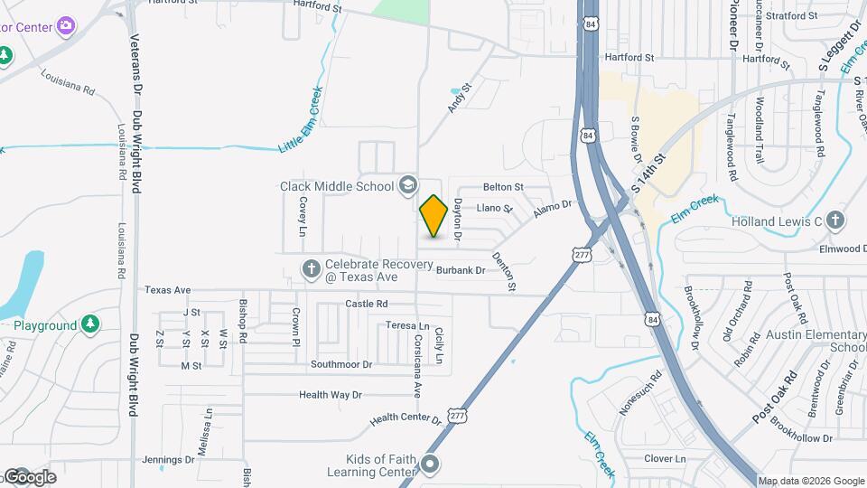 5374 Alamo Dr Map and Location Details