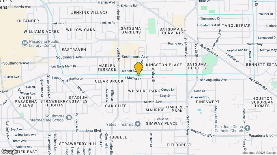 2307 E Martha Ln Map and Location Details