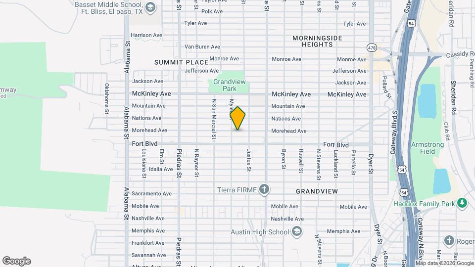 3208 Morehead Ave Map and Location Details
