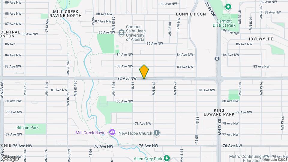 The Edward Map and Location Details